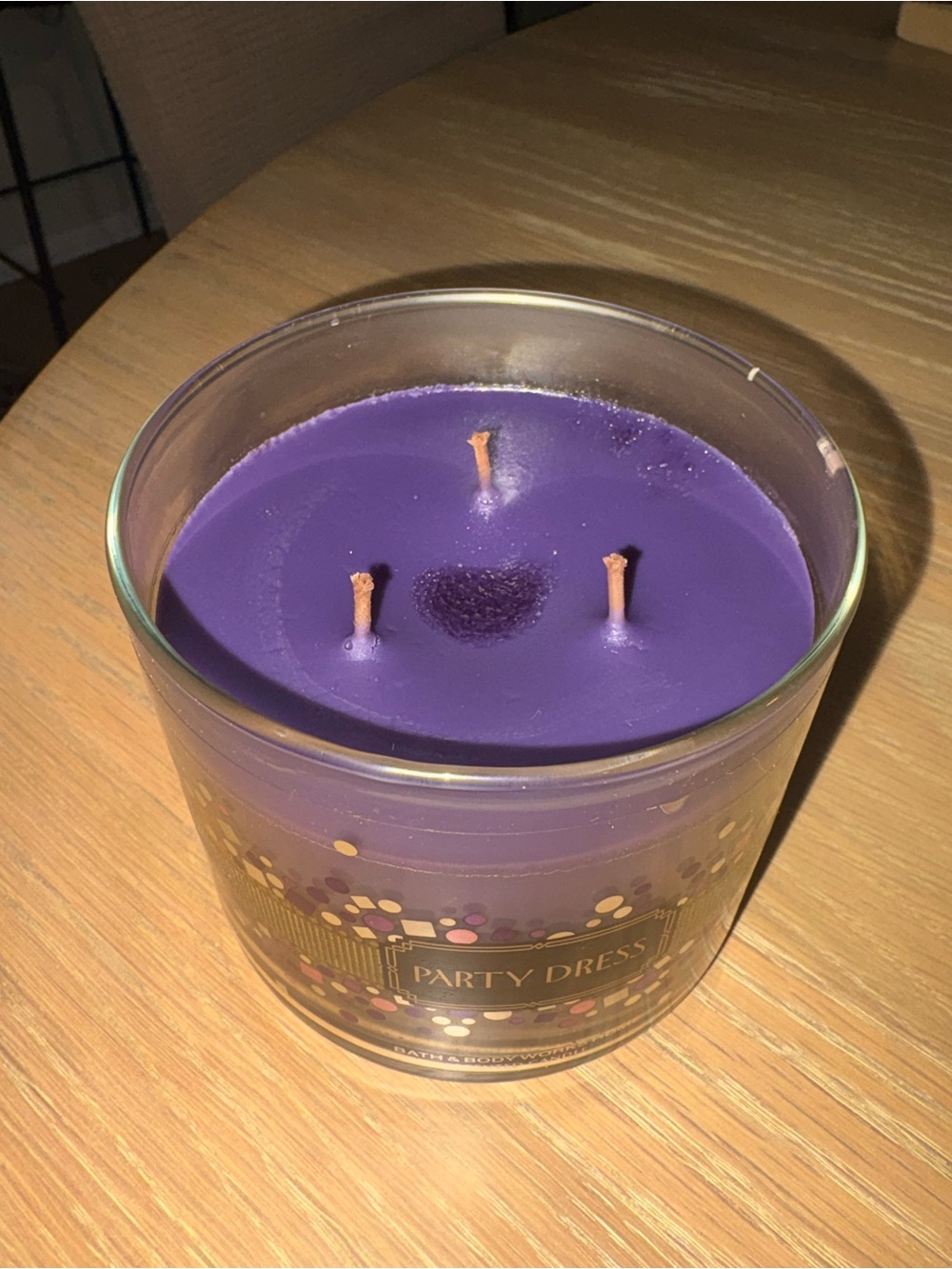 Bath and body works “Party Dress” candle NEW